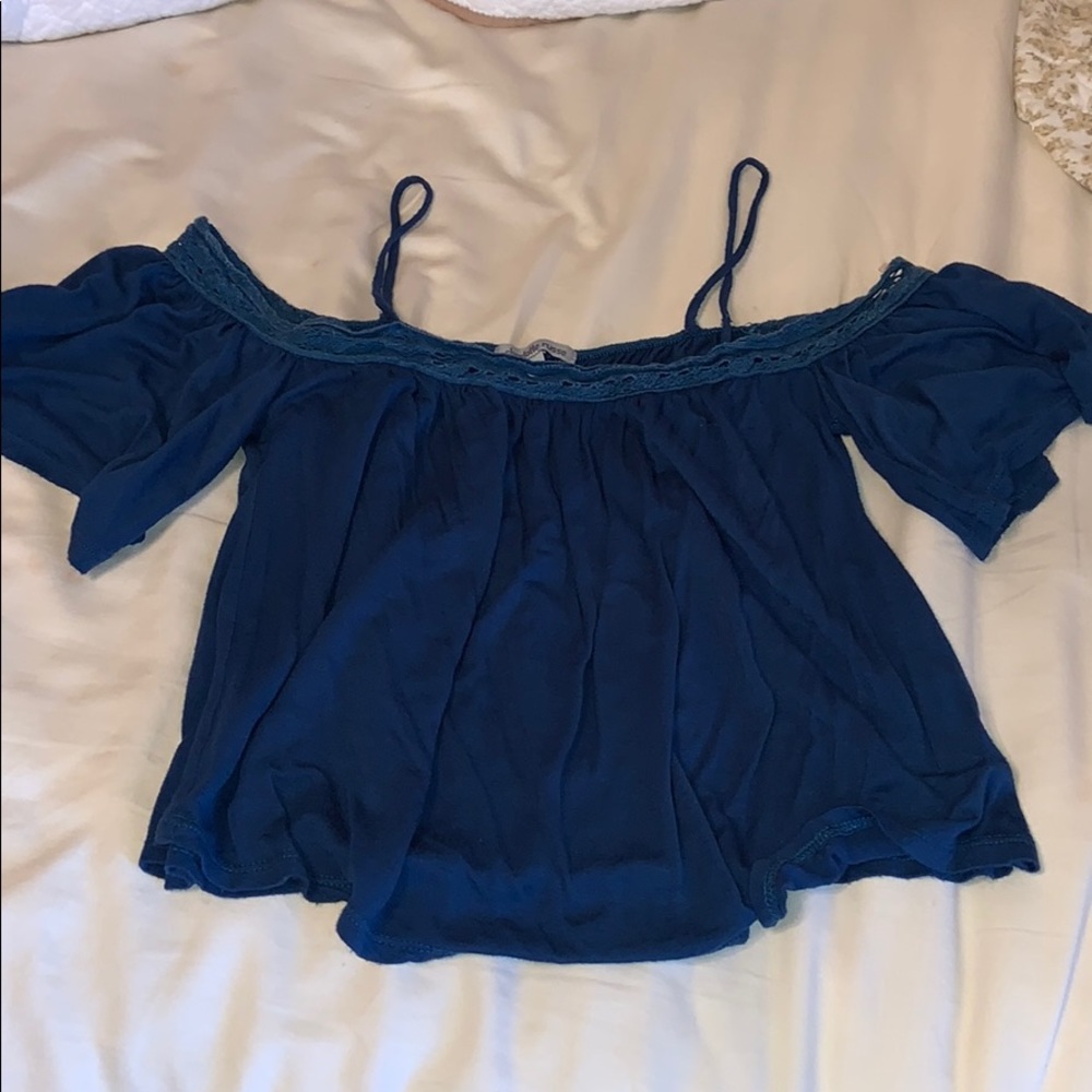 Blue Charlotte Russe shirt size small